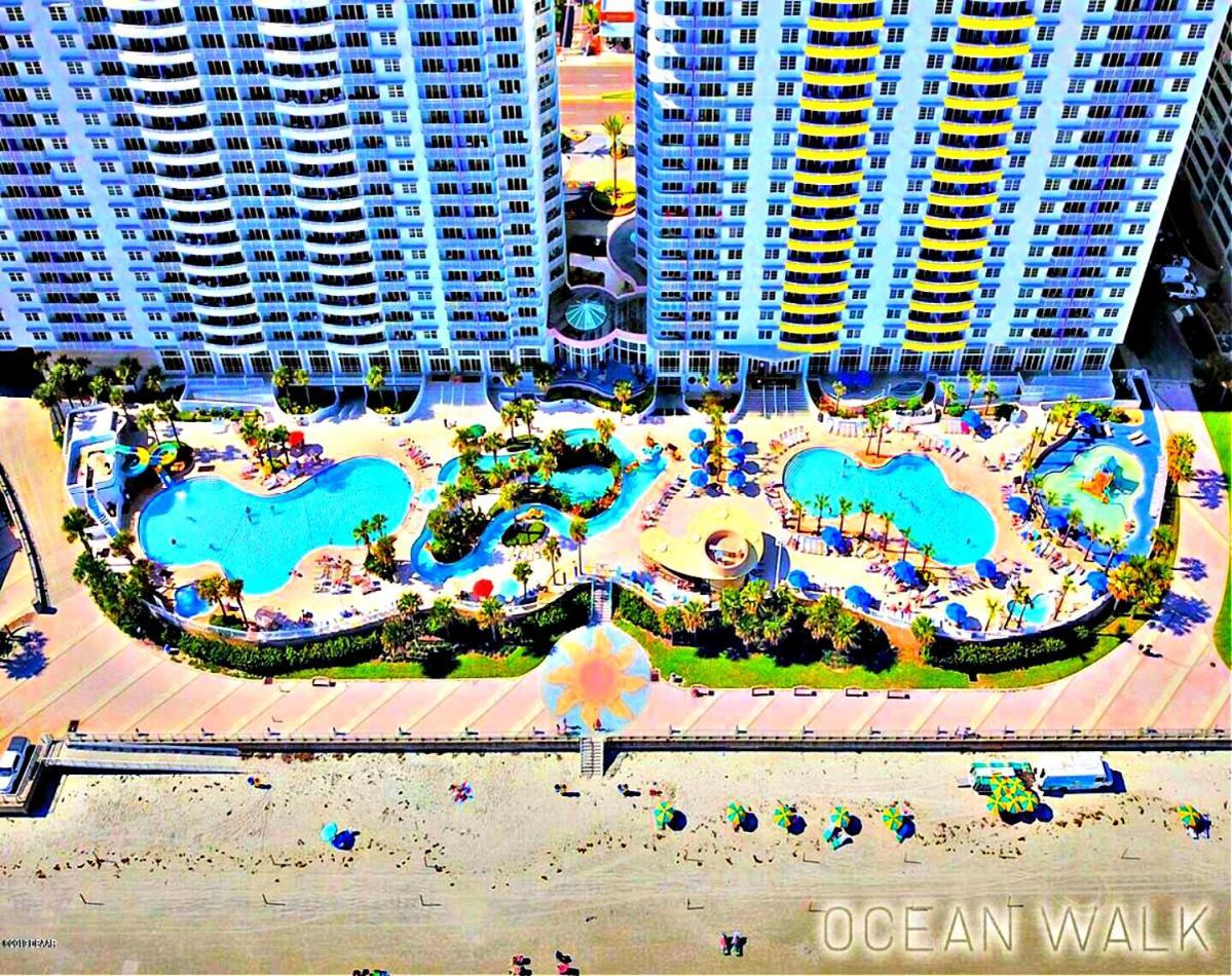 2 Bedroom Resort Condo Direct Oceanfront Wyndham Ocean Walk - Daytona Funland 2226 Daytona Beach Dış mekan fotoğraf