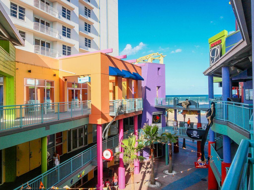 2 Bedroom Resort Condo Direct Oceanfront Wyndham Ocean Walk - Daytona Funland 2226 Daytona Beach Dış mekan fotoğraf