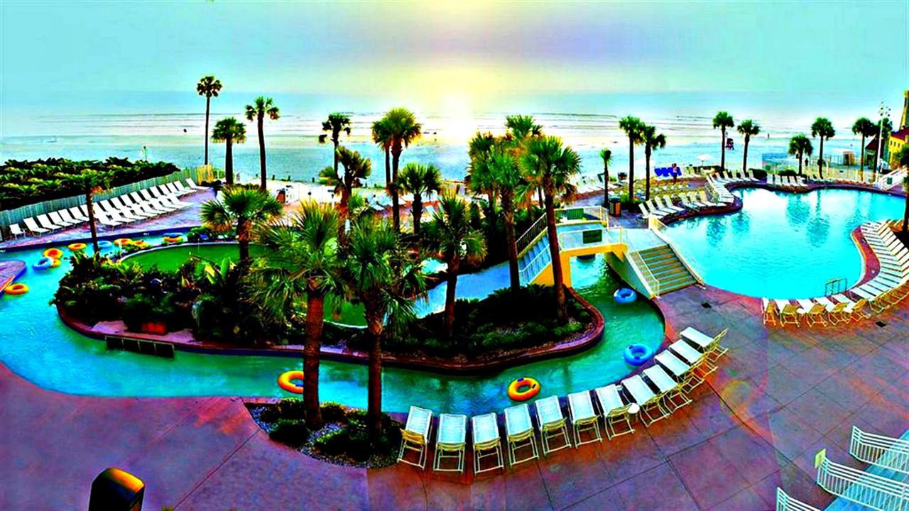 2 Bedroom Resort Condo Direct Oceanfront Wyndham Ocean Walk - Daytona Funland 2226 Daytona Beach Dış mekan fotoğraf